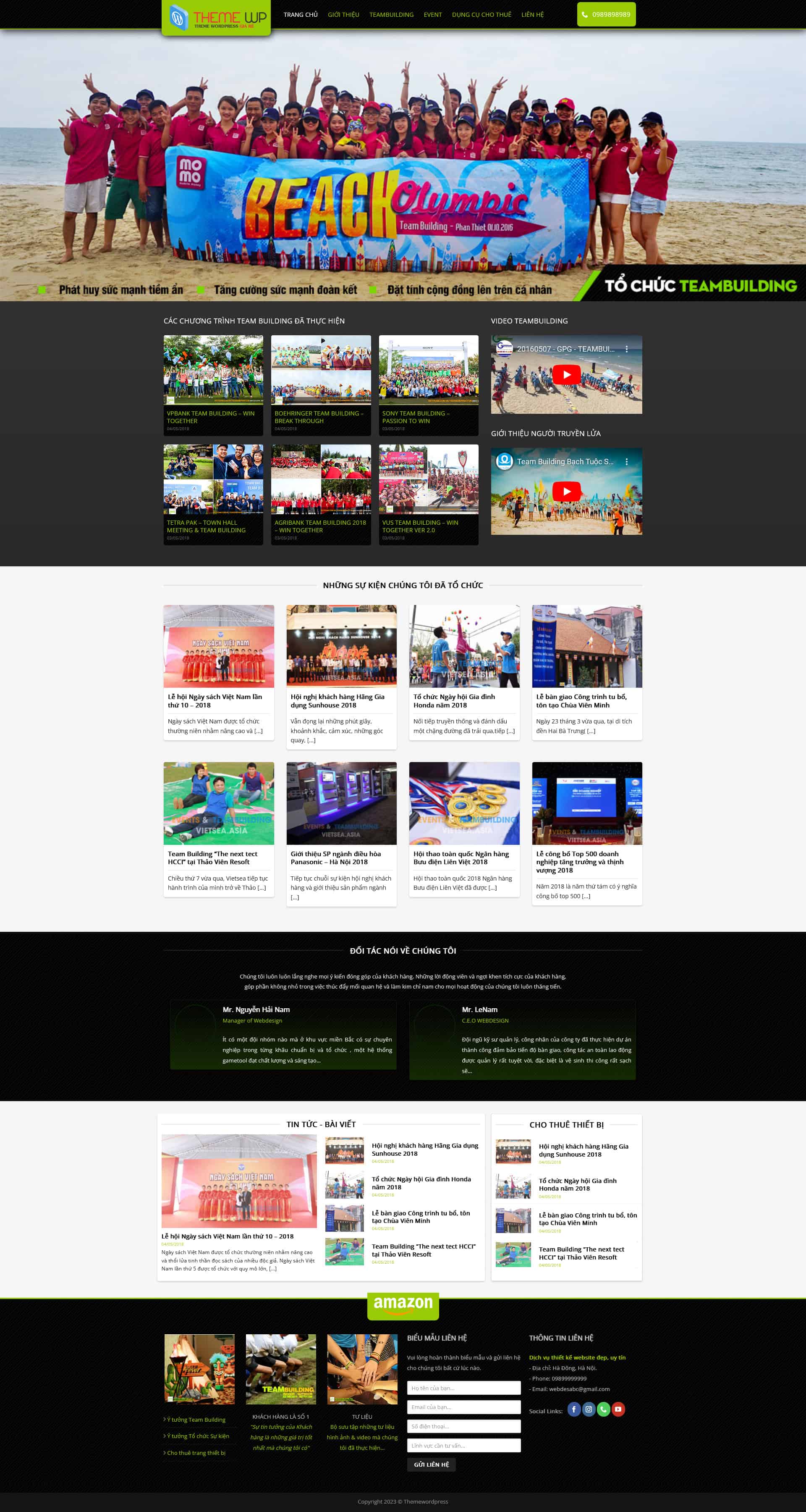 Theme WP EventPress 5 Giá rẻ | Đa năng | Responsive